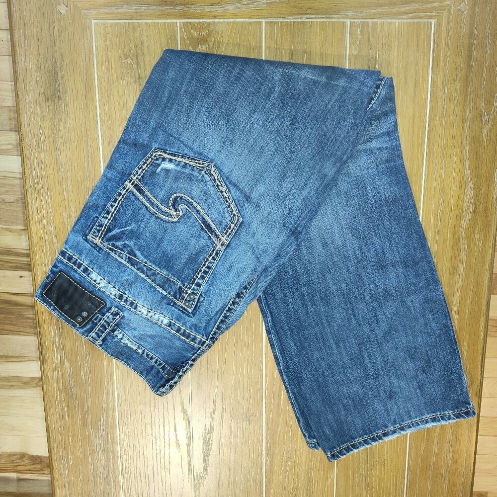 Men's Silver Jeans Zac 36"